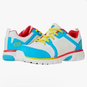 Nautilus Womens Zephyr ER Carbon Nanofiber Toe Work and Safety Shoes White Neon